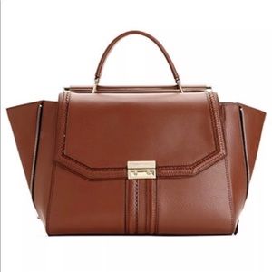 NEW BCBG Max Azria “Allie” Cognac Satchel
